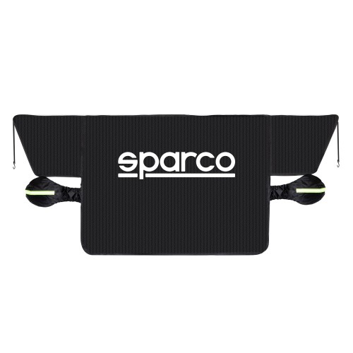 Προστασία χιονιού μαύρη με καθρέπτες Sparco