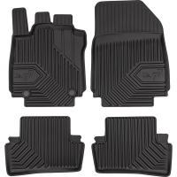 Πατάκια Αυτοκινήτου No77 Σκαφάκια για Renault Clio IV 2012-2020 3τμχ Frogum
