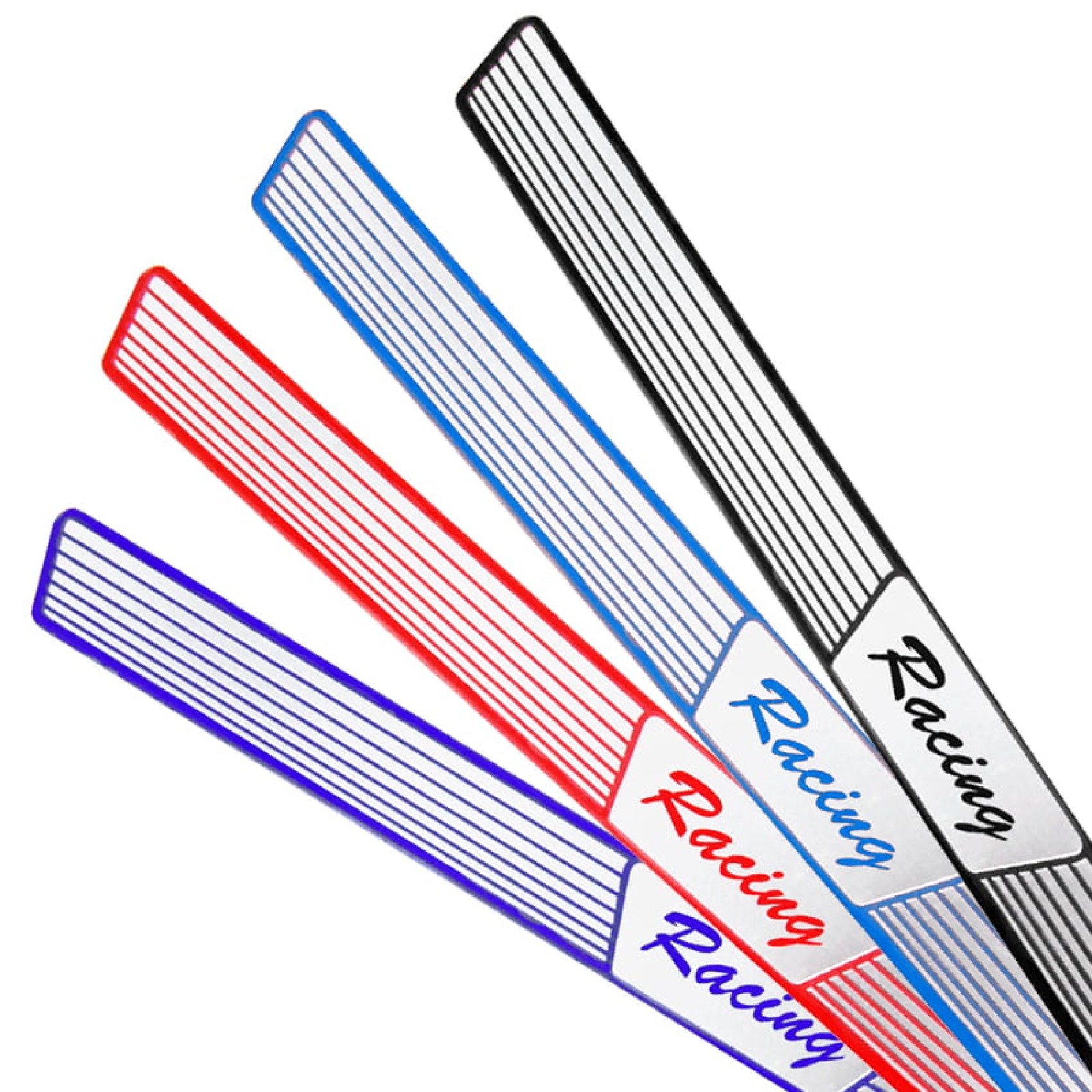 Racing Step Rail Small Onyx 2 pcs - ΜΠΛΕ