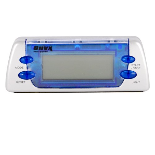 Transparent Digital Clock Onyx Transparent Digital Clock Onyx