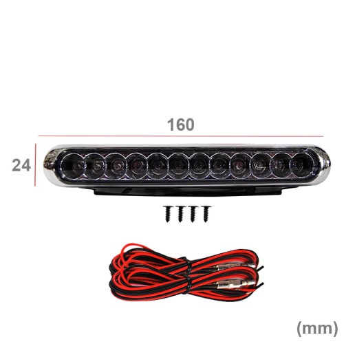 Daytime Running Spotlights 12 LED Blue 12V
