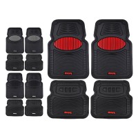 Car Mats Set Matador 4 pcs - ΜΑΥΡΟ/ΓΚΡΙ