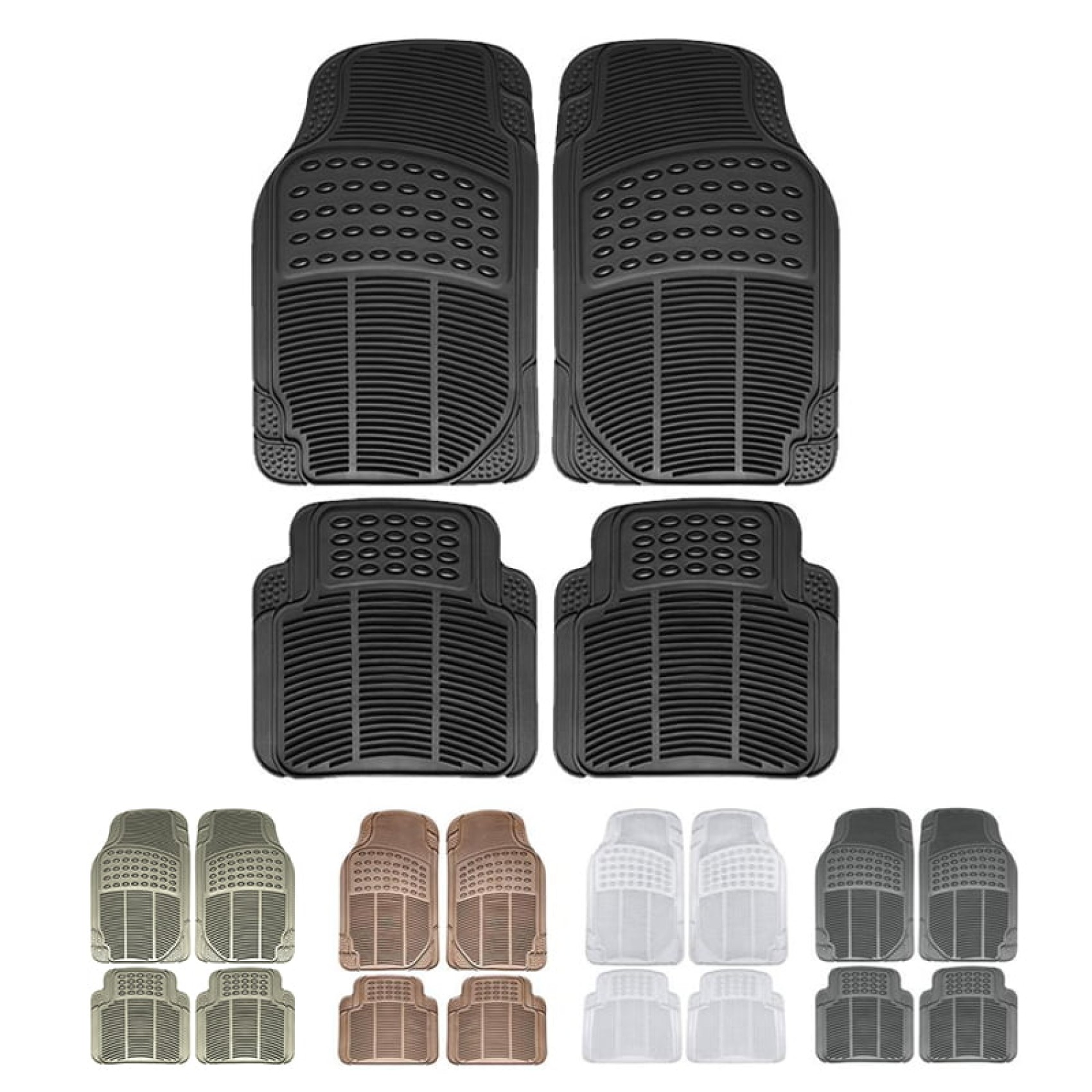 Car Mats Set Continental I Packy Poda 4 pcs - ΓΚΡΙ