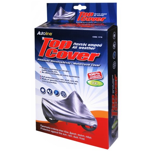 Motorcycle Cover Top Cover Silver XXL Motorcycle Cover Top Cover Silver XXL