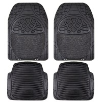 Car Mats with Carpet Matrix Set 4 pcs