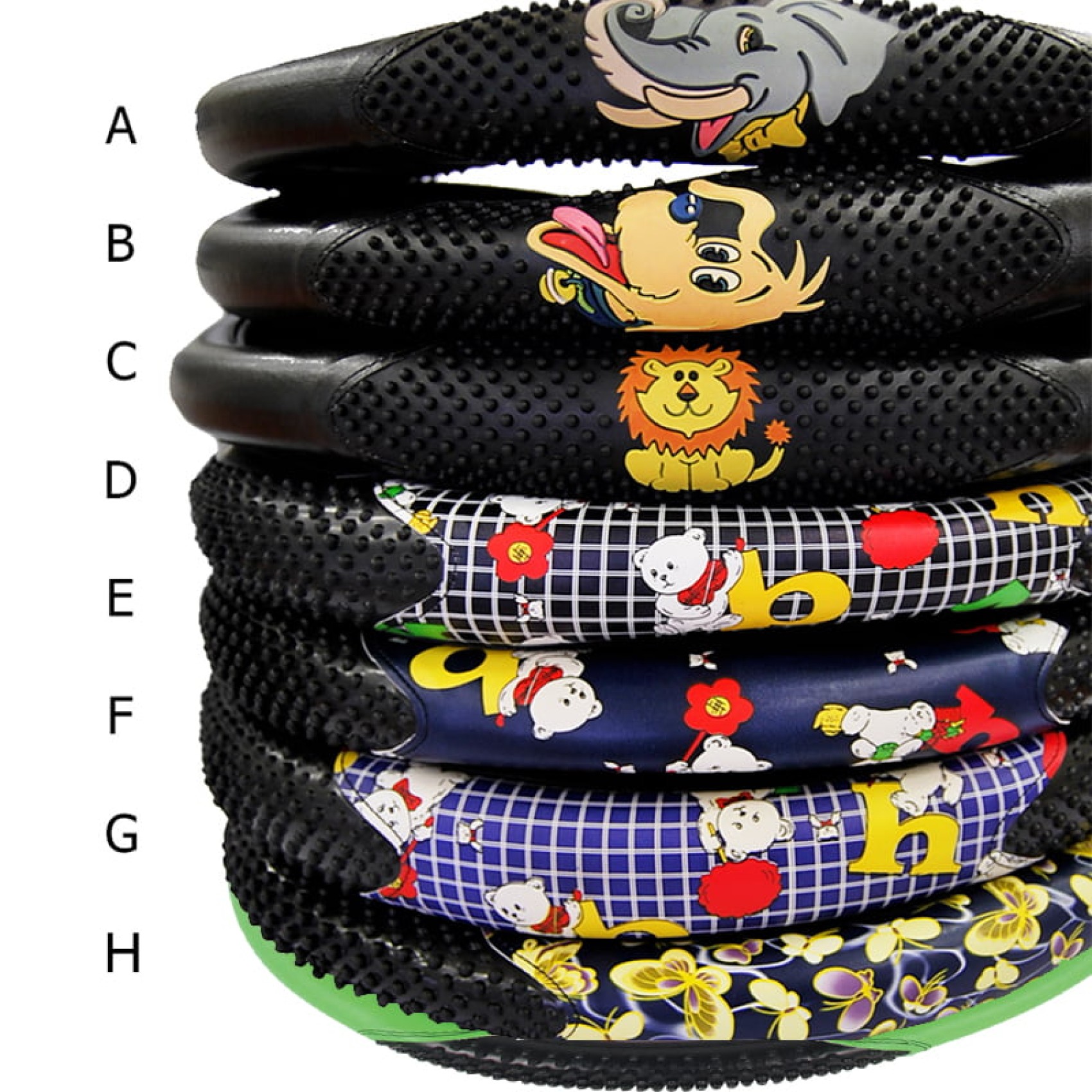 Steering Wheel Covers PVC – Leatherette 38cm - A