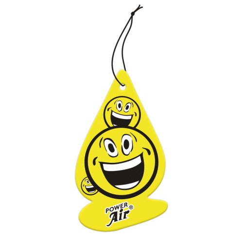 Αρωματικό Αυτοκινήτου Κρεμαστό Happy Face Power Air Αρωματικό Αυτοκινήτου Κρεμαστό Happy Face Power Air