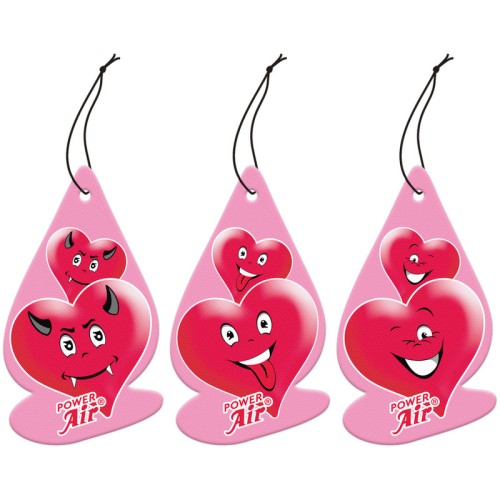 Αρωματικό Αυτοκινήτου Κρεμαστό Smiling Heart (Bubble Gum) Power Air - DEVIL Αρωματικό Αυτοκινήτου Κρεμαστό Smiling Heart (Bubble Gum) Power Air - DEVIL