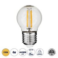 Λάμπες LED Filament Διάφανες