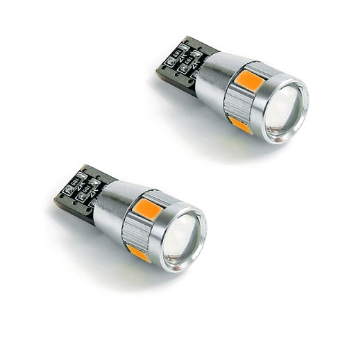 λαμπες led t10 wedge-canbus 24v 2 τμχ - πορτοκαλι λαμπες led t10 wedge-canbus 24v 2 τμχ - πορτοκαλι