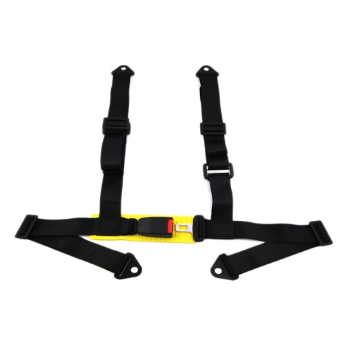 ζωνη αγωνιστικη 4 σημειων - μαυρο