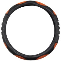 καλυμμα τιμονιου σιτα – 38 cm δερματινη - μαυρο/καφε