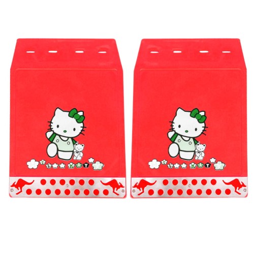 λασπωτηρες suv 2 τεμαχια - hello kitty κοκκινο