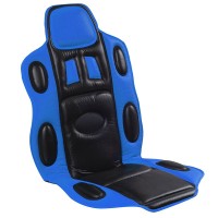 πλατοκάθισμα μπροστινό universal (pu) racing 1 τμχ - μαυρο/μπλε