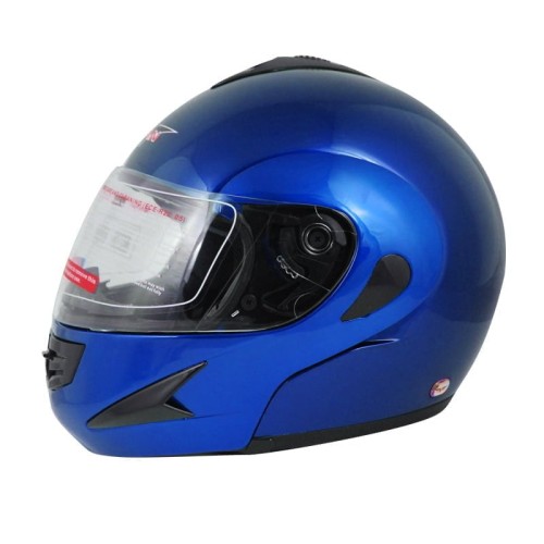 κρανος full face flip up v200 medium - μπλε κρανος full face flip up v200 medium - μπλε
