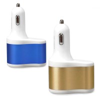 φορτιστης αναπτηρα με 2 usb - μπλε