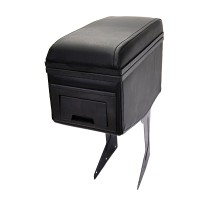 κονσολα χειροφρενου δερματινη onyx universal - μαυρο