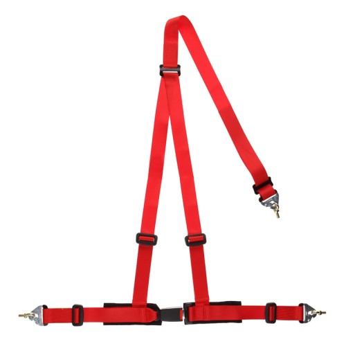 ζωνη αγωνιστικη 3 σημειων - κοκκινο