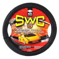καλυμμα τιμονιου δερματινη swc 45cm