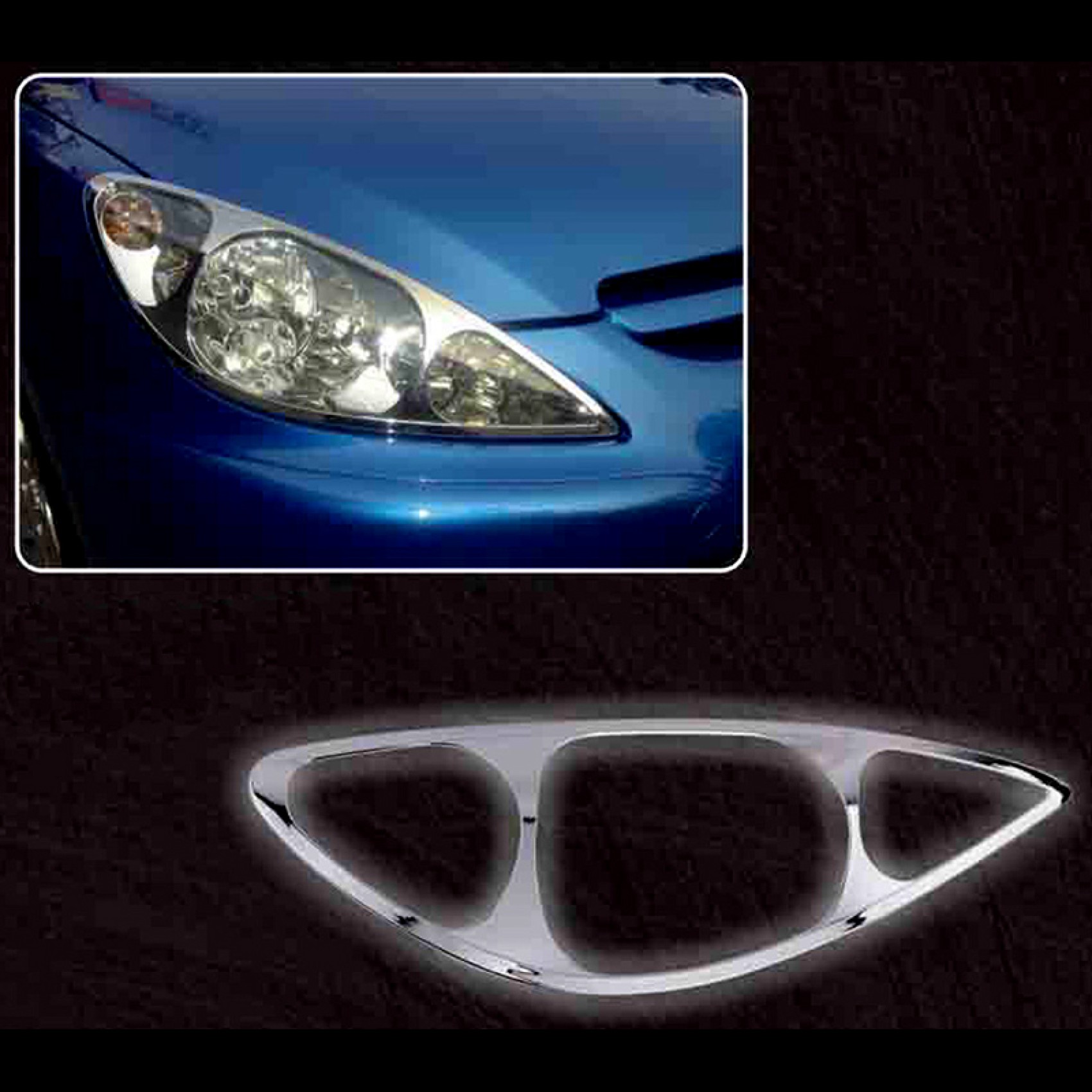 ΦΑΝΑΡΙΩΝ ΜΑΣΚΑΚΙΑ ΕΜΠΡΟΣ PEUGEOT 307 03- SILVER