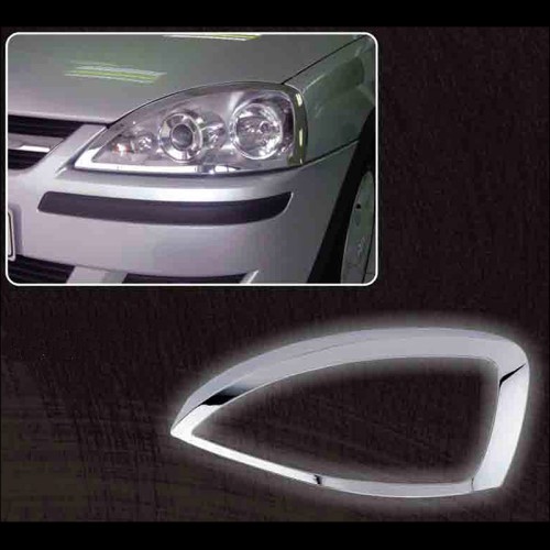φαναριων μασκακια εμπρος opel corsa -03 silver