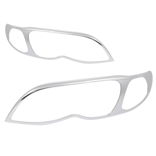 φαναριων μασκακια εμπρος bmw e46, 4d 03- silver