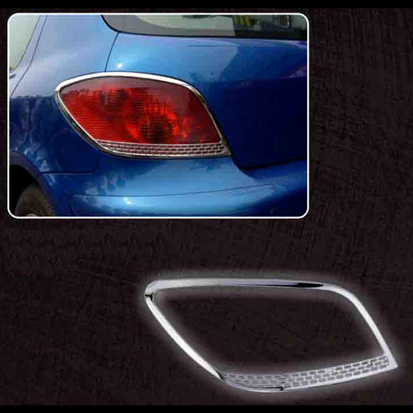 ΦΑΝΑΡΙΩΝ ΜΑΣΚΑΚΙΑ ΠΙΣΩ PEUGEOT 307 03- SILVER