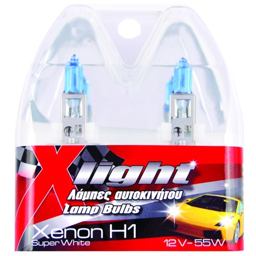 λαμπες xenon h1 100w ζευγαρι