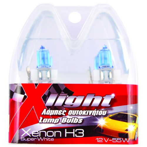 λαμπες xenon h3 55w ζευγαρι