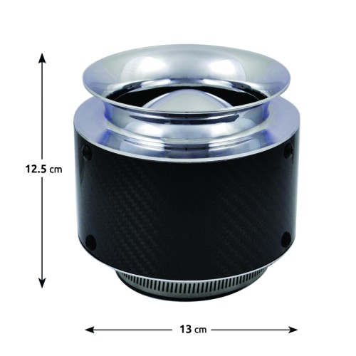 φιλτροχοανη simota carbον 130/120 φ77mm φιλτροχοανη simota carbον 130/120 φ77mm