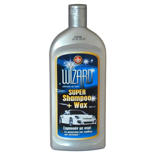 Wizard σαμπoyan αυτοκινητου κερι 500ml Wizard σαμπoyan αυτοκινητου κερι 500ml