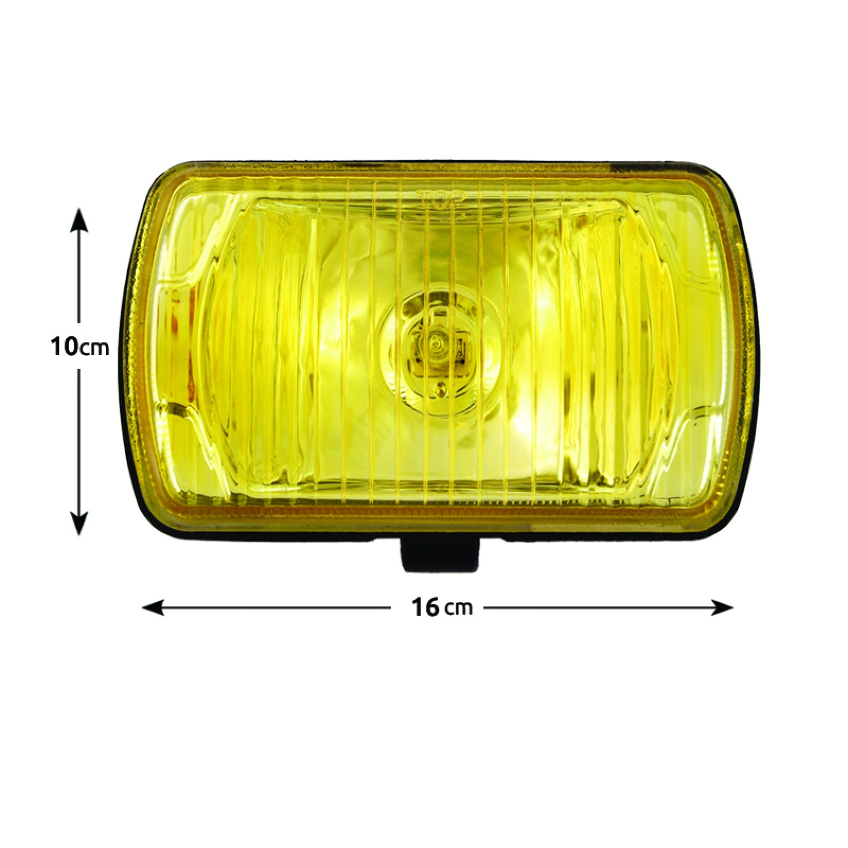 προβολακι παραλληλογραμο κιτρινο h3 12v 55w 1 τεμ