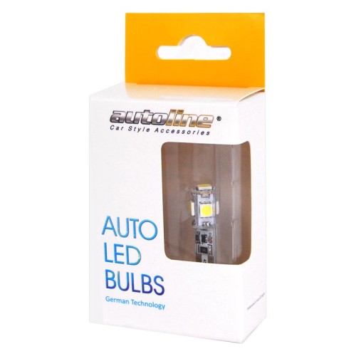 λαμπες led τ10 canbus 5 led - καρφι 2 τμχ λαμπες led τ10 canbus 5 led - καρφι 2 τμχ