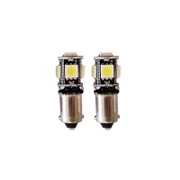 λαμπες τ10 5-smd canbus μονοπολικες 2 τμχ