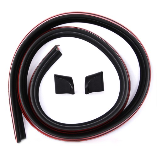 σποιλερ μαυρο pvc universal 1,45m