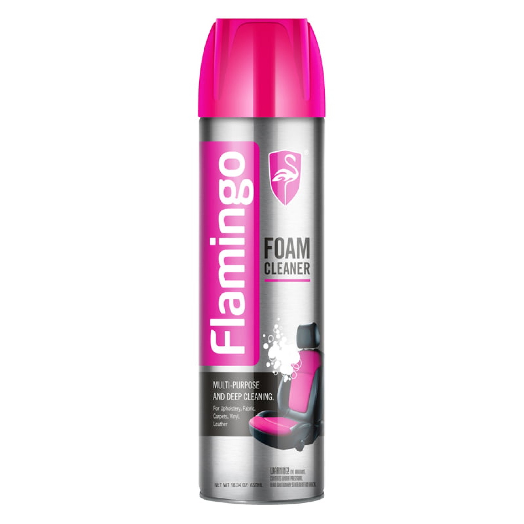 Flamingo αφρος καθαρισμου ταπετσαριας 650ml
