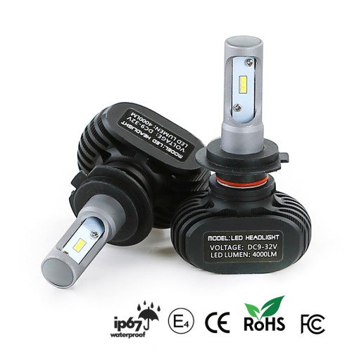 συστημα led s1 h7 50w 2500lm, 6000-6500k