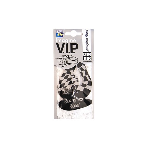 αρωματικα αυτοκινητου κρεμαστο vip - stainless steel αρωματικα αυτοκινητου κρεμαστο vip - stainless steel