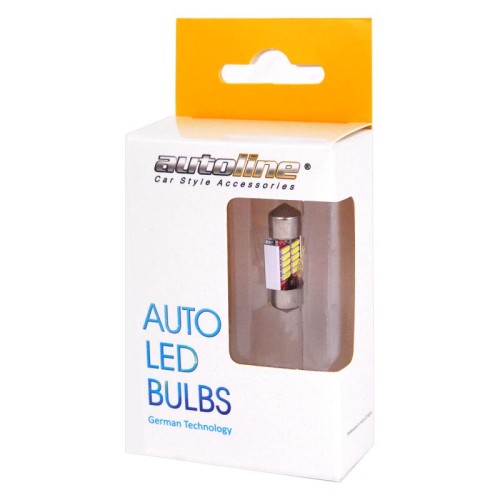 λαμπες led festoon 12-24v canbus  2 τεμ