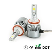 συστημα led c6 h11 60w 7200lm, 6500k