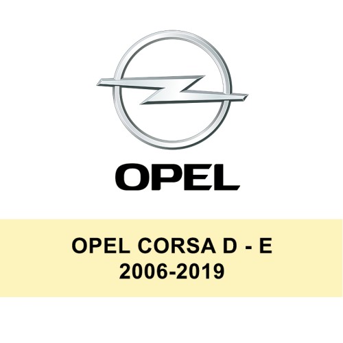 σκαφακια πατακια ειδικα σετ μαυρα 4 τμχ - o.corsa d-e 06-19 σκαφακια πατακια ειδικα σετ μαυρα 4 τμχ - o.corsa d-e 06-19