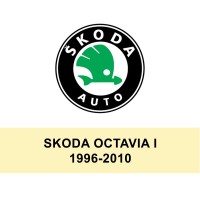 σκαφακια πατακια ειδικα σετ μαυρα 4 τμχ - s.octavia i 96-08