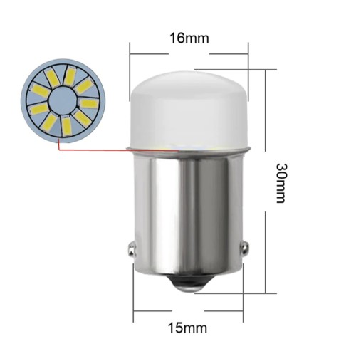 λαμπες led s25 ba15s 12v canbus λευκο φωσ λαμπες led s25 ba15s 12v canbus λευκο φωσ