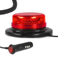 φαρος led 12v-24v μαγνητικος & βιδωτος - κοκκινο