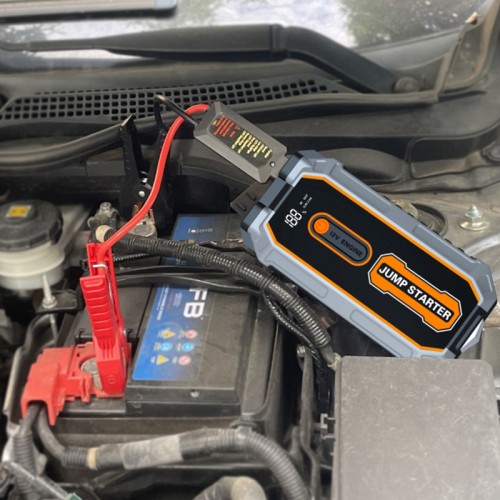 φορητος εκκινητης μπαταριας αυτοκινητου 12v με power bank / φακο / usb 12800mah φορητος εκκινητης μπαταριας αυτοκινητου 12v με power bank / φακο / usb 12800mah