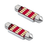 λαμπες led ζευγαρι πινακίδας & πλαφονιέρας τ11x41 λευ 12-24v