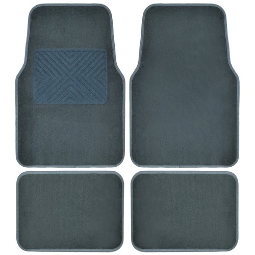 μοκετες αυτοκινητου “state” 700gr 4 τμχ - γκρι