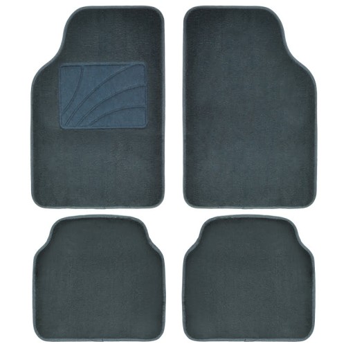 μοκετες αυτοκινητου “lance” 700gr 4 τμχ - γκρι