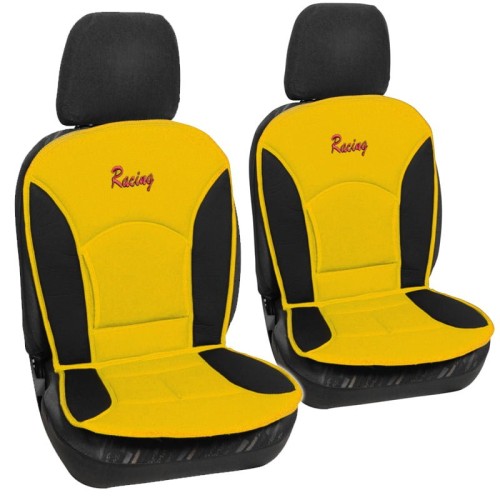 πλατοκαθίσματα μπροστινά σετ universal (ύφασμα) racing sandwich 2 τμχ - κιτρινο/μαυρο πλατοκαθίσματα μπροστινά σετ universal (ύφασμα) racing sandwich 2 τμχ - κιτρινο/μαυρο