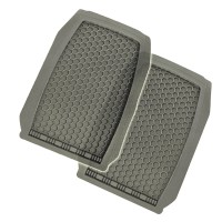σκαφακια μπροστινα packy poda hexagon 2 τμχ - smoke